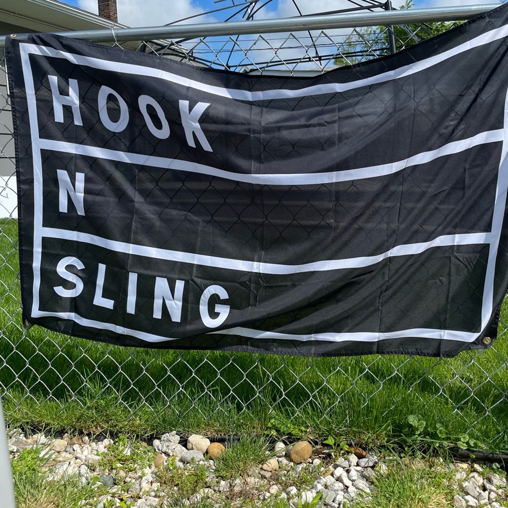 Hook N Sling EDM DJ artist flag